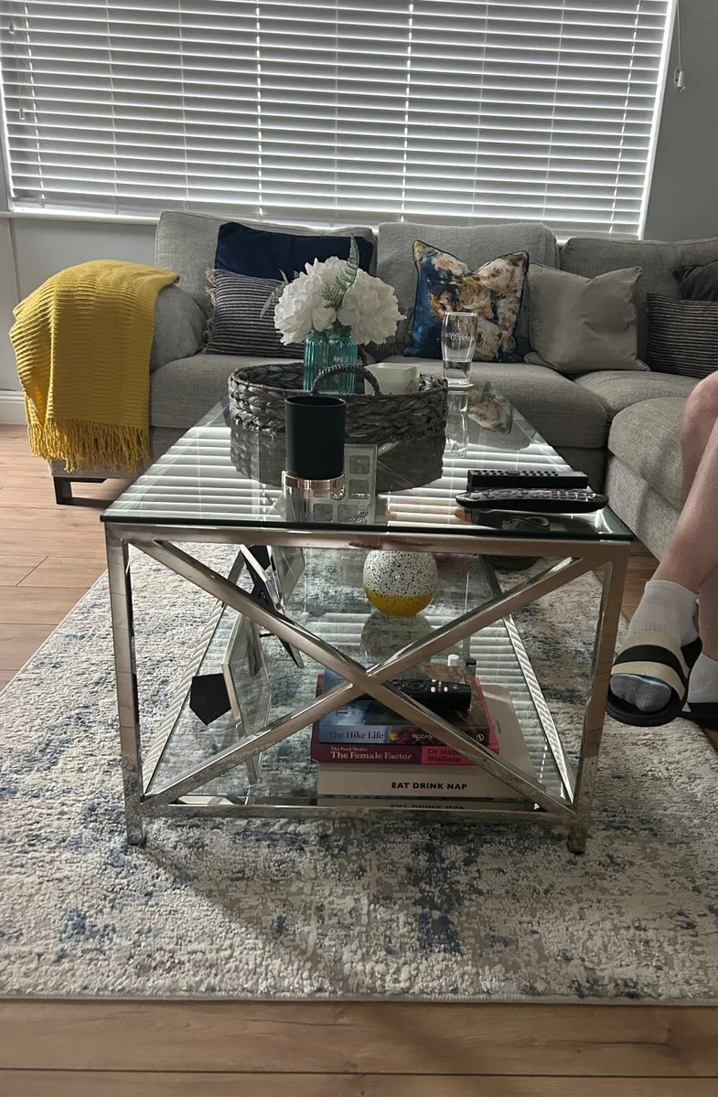 Glass Coffee Table - Image 2