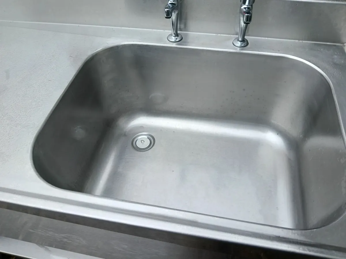 Stainless steel cabbinet/sink unit ...delivered - Image 1