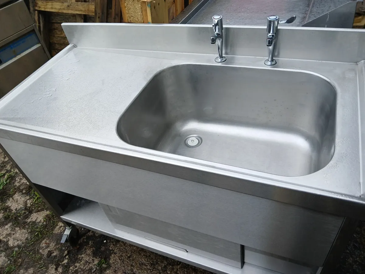 Stainless steel cabbinet/sink unit ...delivered - Image 2