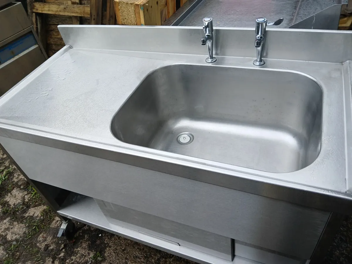 Stainless steel cabbinet/sink unit ...delivered - Image 3