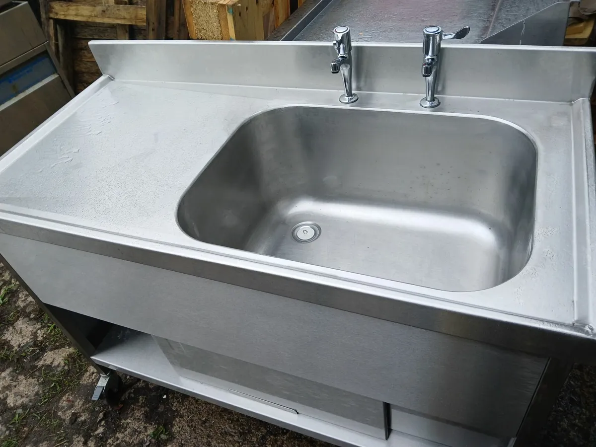 Stainless steel cabbinet/sink unit ...delivered - Image 4