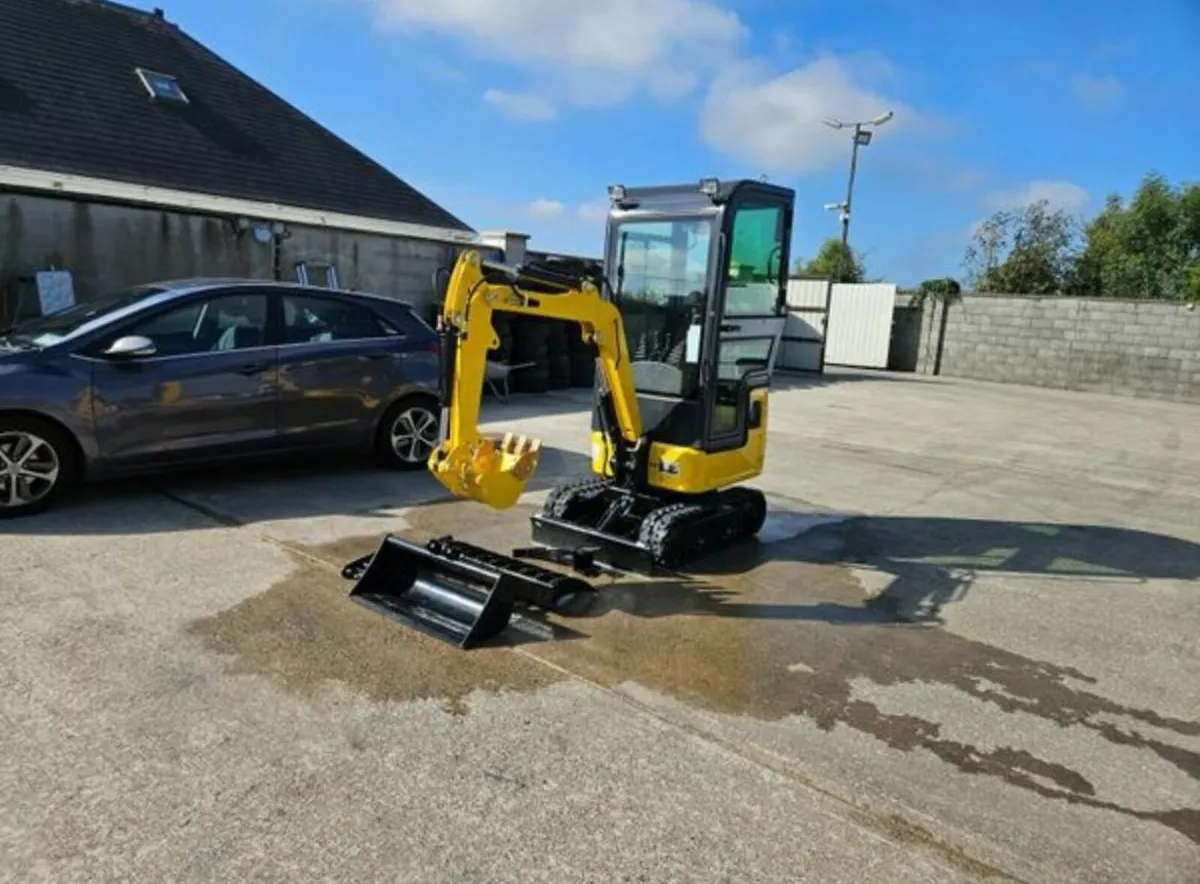 Special Offer Fully.. Cabbed Micro Digger Package. - Image 2