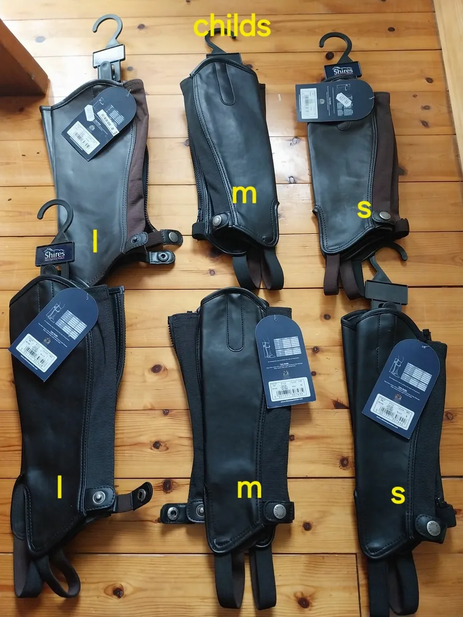 Horseriding chaps/gaiters
