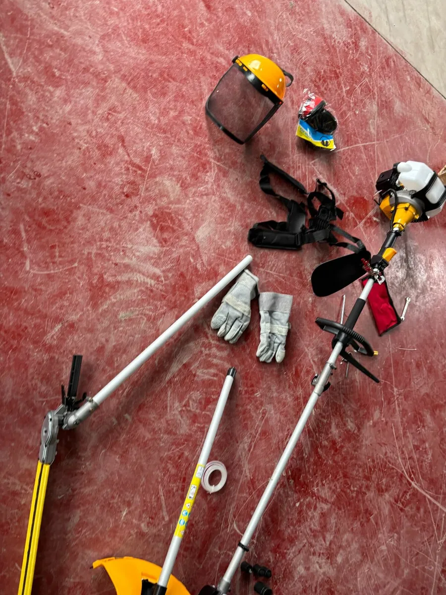 JOBSITE 4 IN 1 PETROL STRIMMER SET... - Image 2