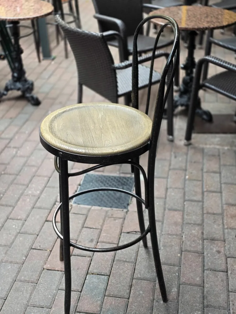 High stools and table - Image 2