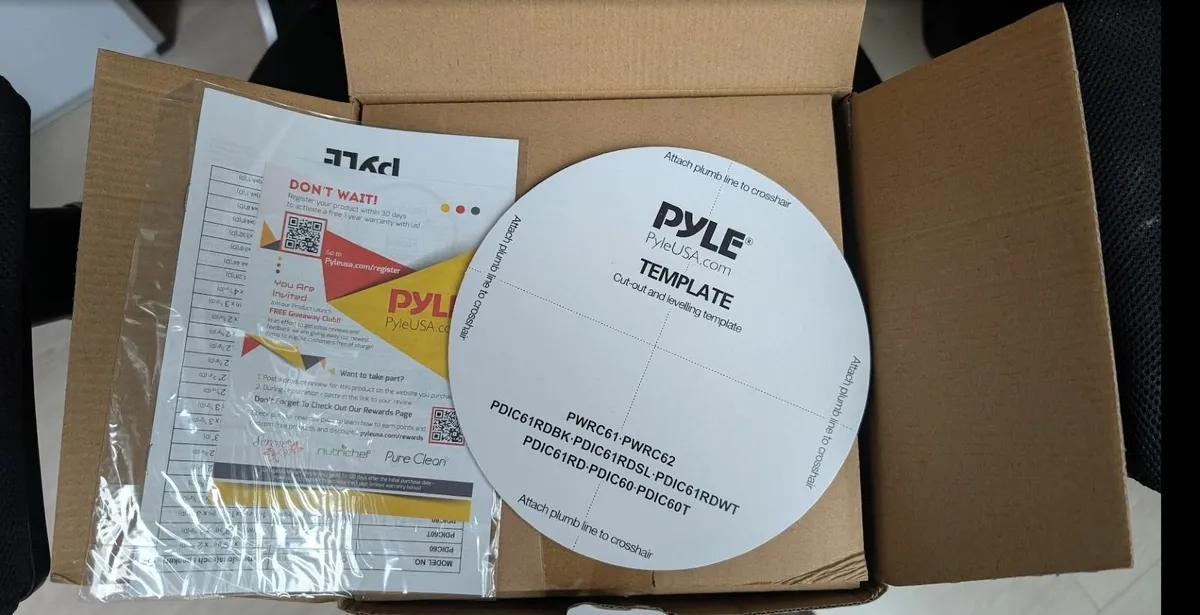 Brand New Pyle PDIC60 In-Ceiling Speakers (Pair) - Image 3