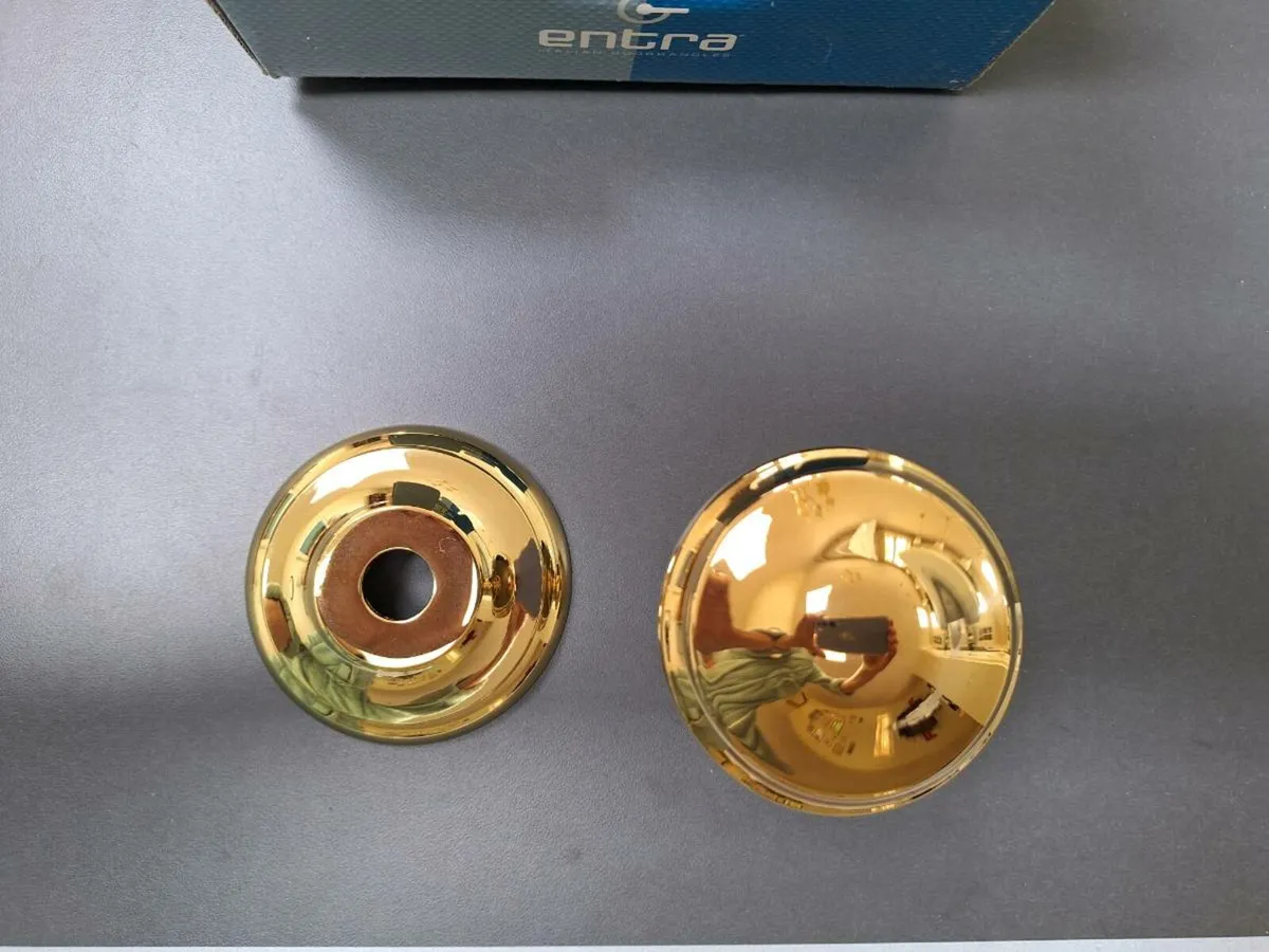 Brass front door knob - Image 1