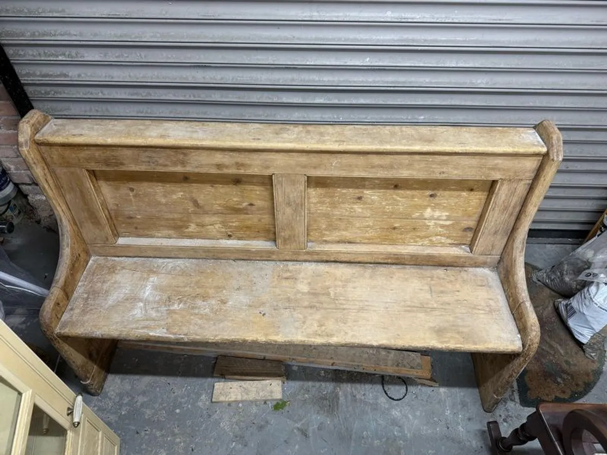 Irish vernacular pew - Image 1