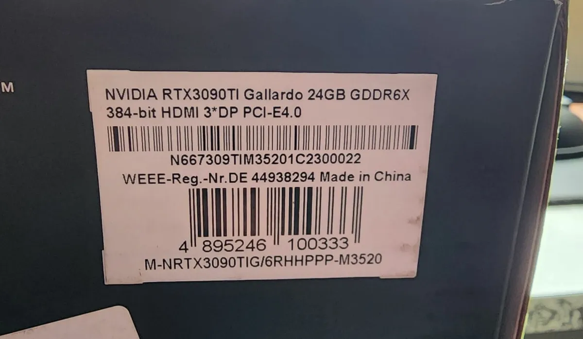 Graphics Card RTX 3090ti - Image 2