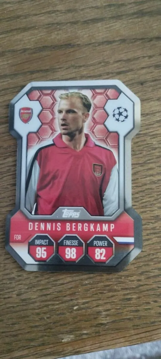 Card Match Attax Denis Bergkamp - Image 1
