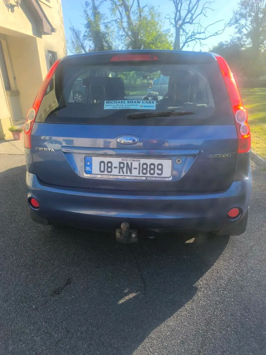 08 Ford Fiesta 1.25 zetec. Low kilometres - Image 2