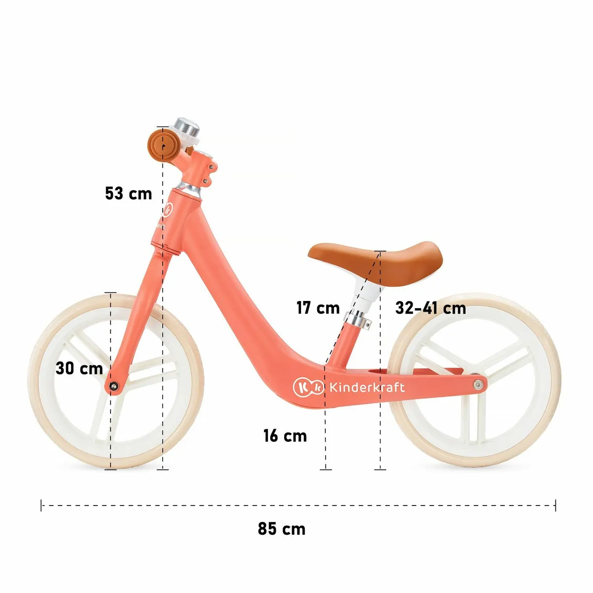 Balance Bike FLY PLUS Kinderkraft Kids Bicycle - Image 2