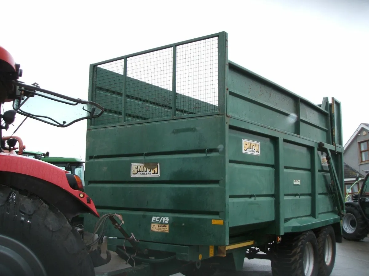 Smyth FC 12 ton silage trailer - Image 2