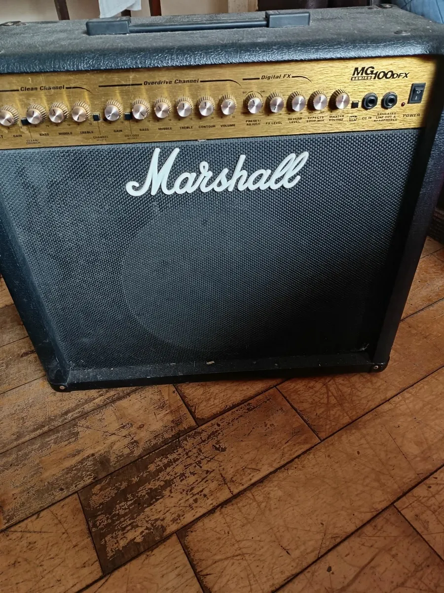 Marshall amp mg100dfx - Image 2