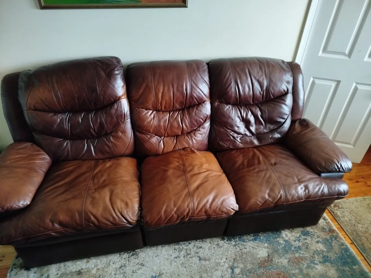 Brown Sofa for free - Image 4