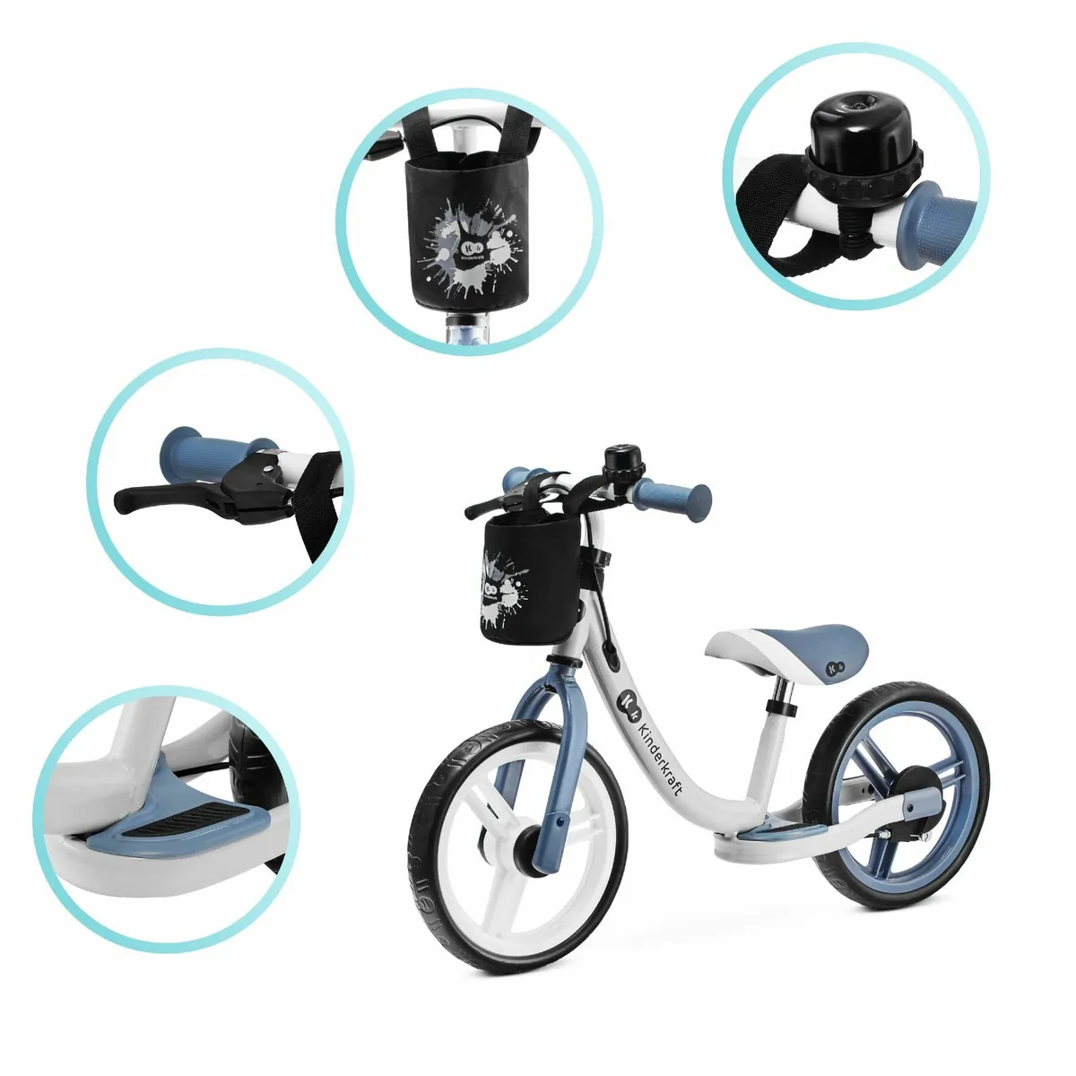Balance Bike SPACE Kinderkraft Kids - Image 3