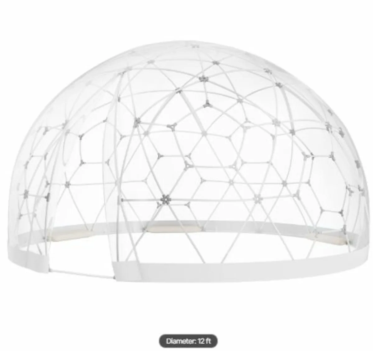 R 12FT Dome Bubble Tent Outdoor House Camping - Image 4