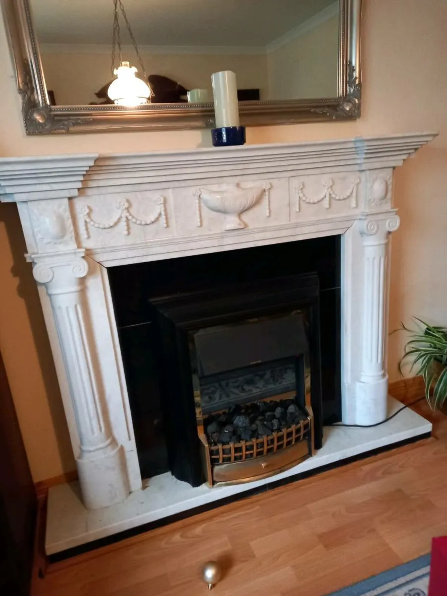 Marble Fireplace - Image 1