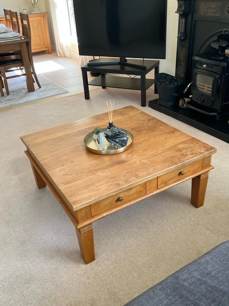 Large Teak Coffee Table
