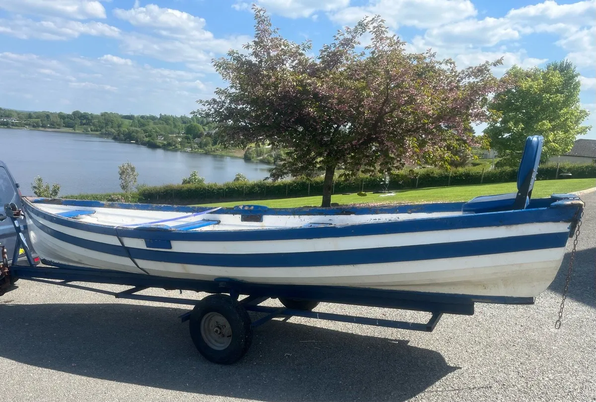 Lake Boat & Trailer - Image 1