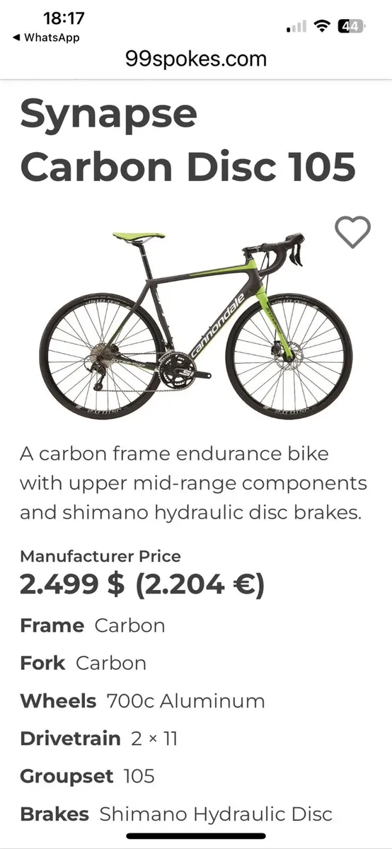 Adult Carbon Road Bike - Image 1