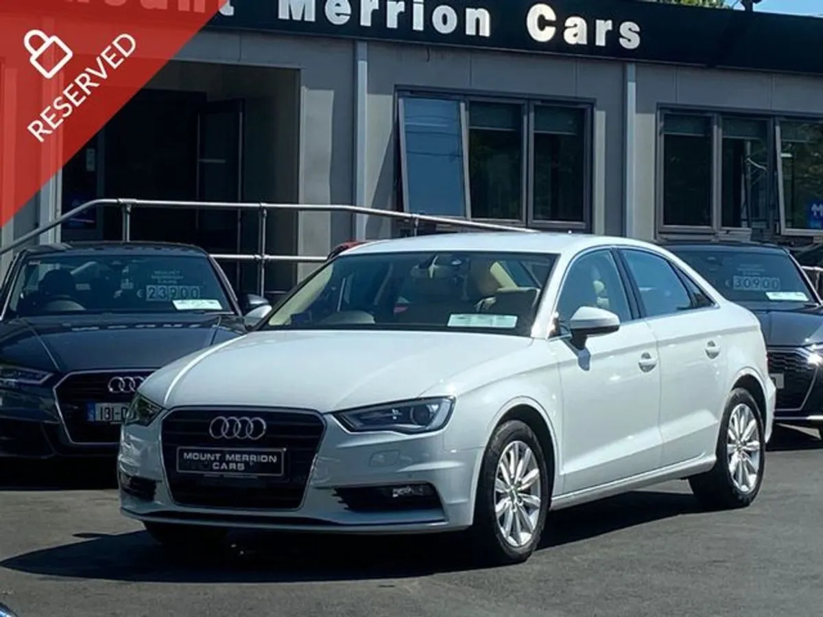 Audi A3 Saloon/leather/auto - Image 1