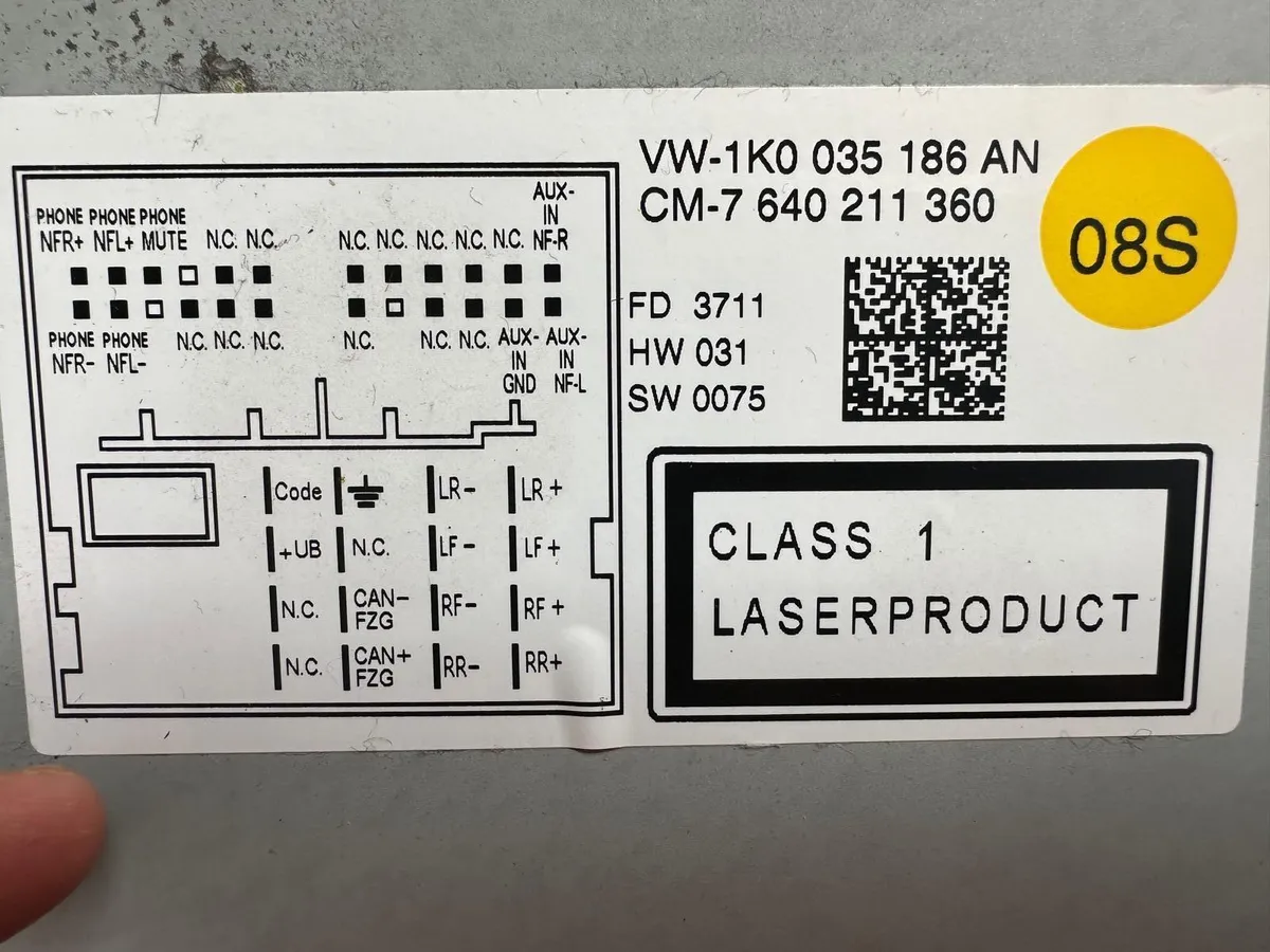 VW Car radio - Image 3
