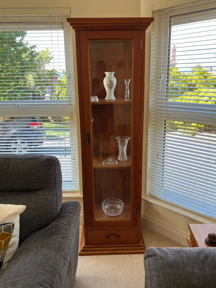 Teak Display Cabinet - Image 1