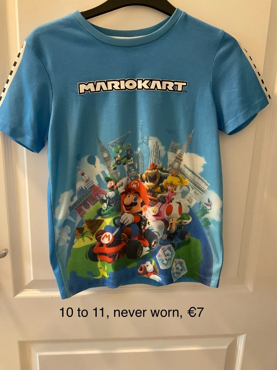 Super Mario t shirt, 10 to 11