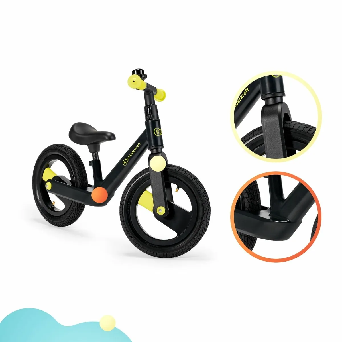 GOSWIFT Balance Bike Kinderkraft Kids Bicycle - Image 4