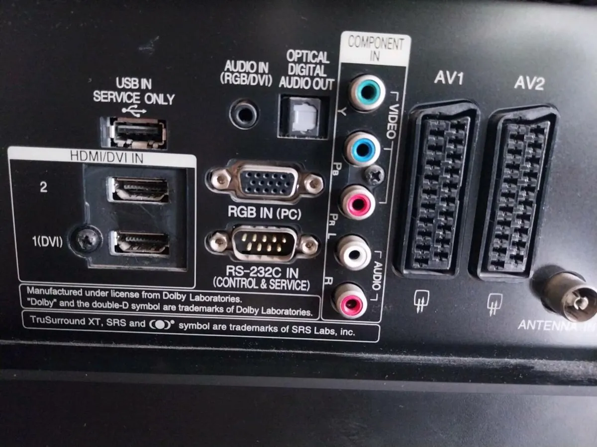37" TV ( no remote ) - Image 4