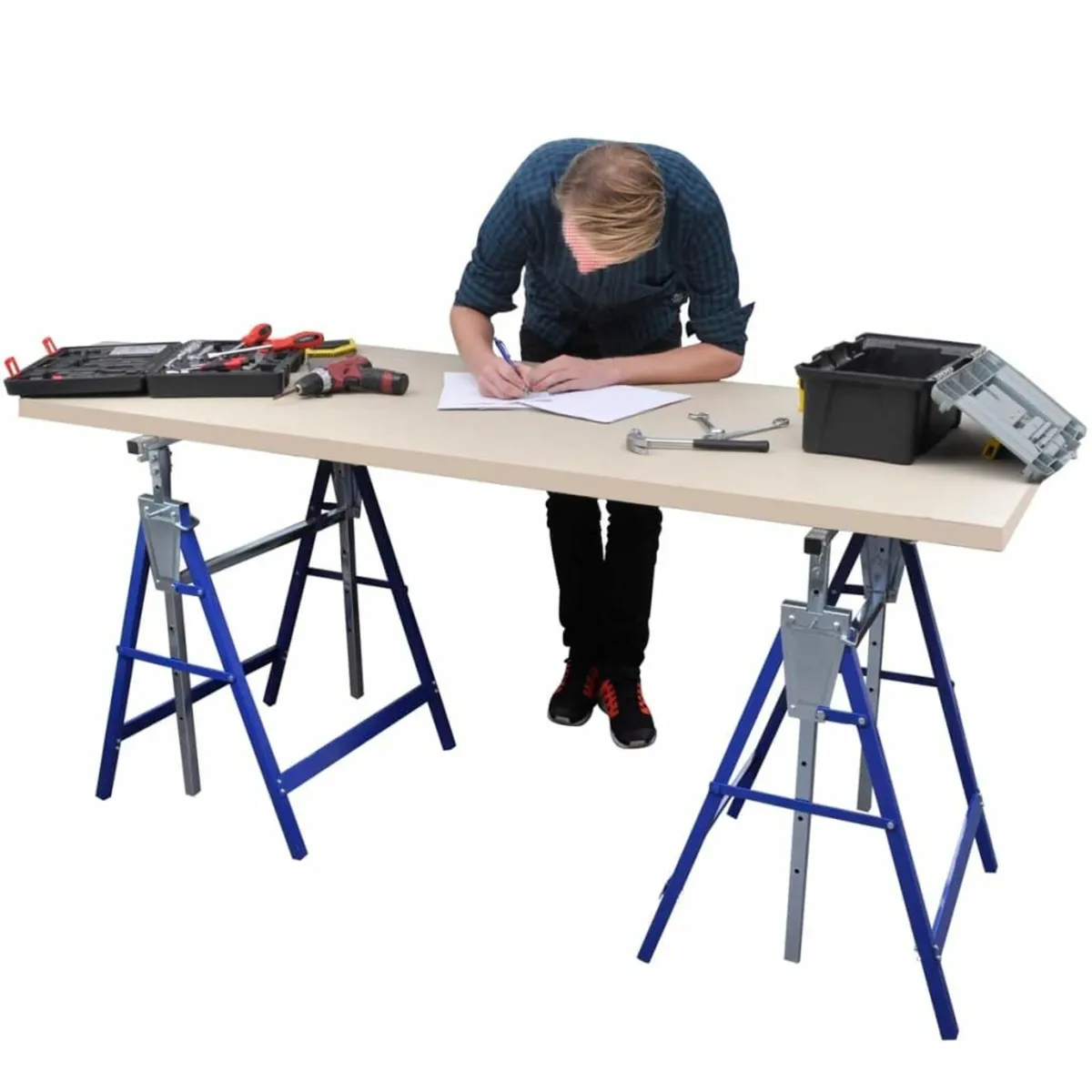 [Free P&P] New 2 x Builders Scaffolding Trestles - Image 2