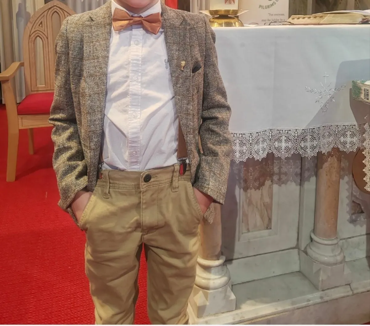 Boys Wedding/Communion Suit and Shoes - Image 1