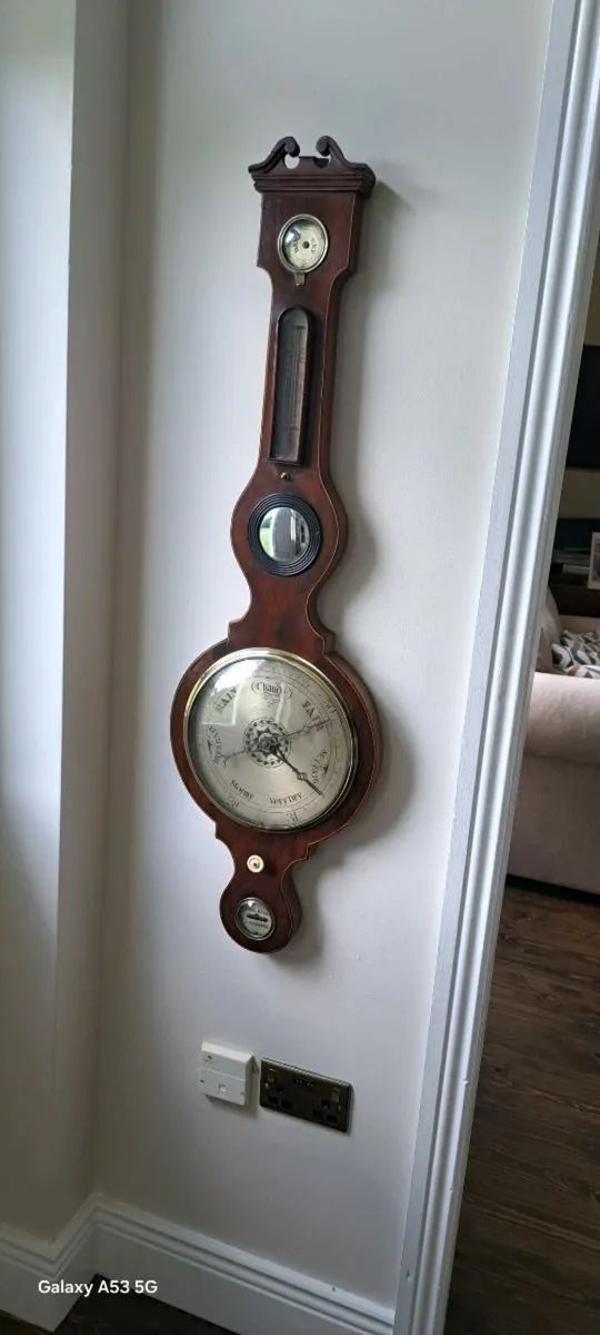 Old  1805 barometer - Image 1