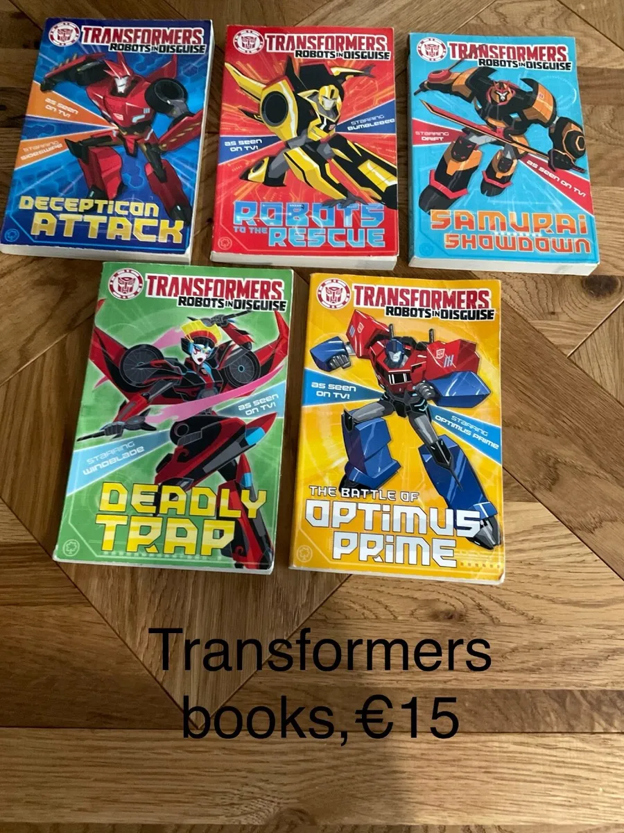 Transformers book bundle