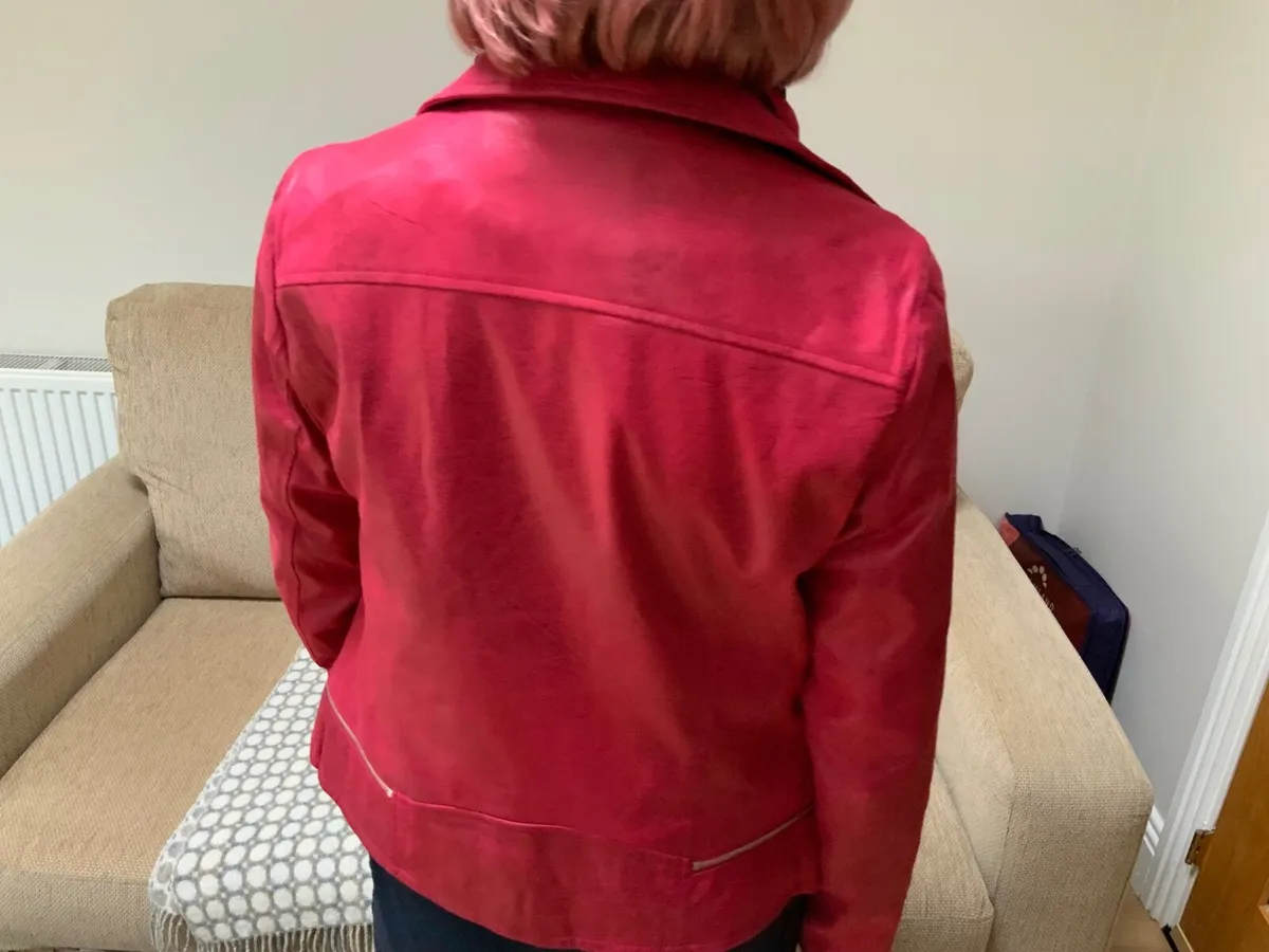 Ladies faux leather jacket - Image 1