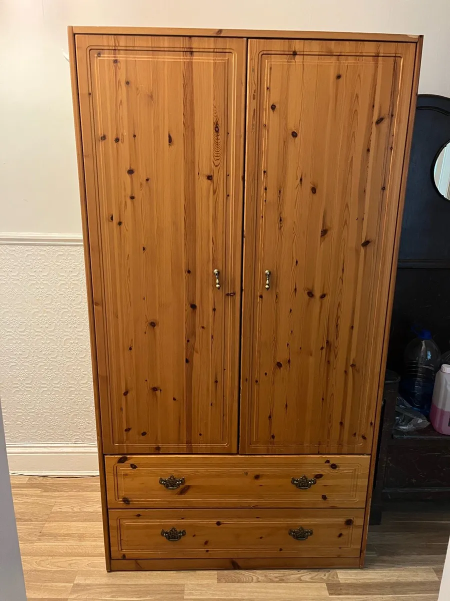 Pine wardrobe - Image 1