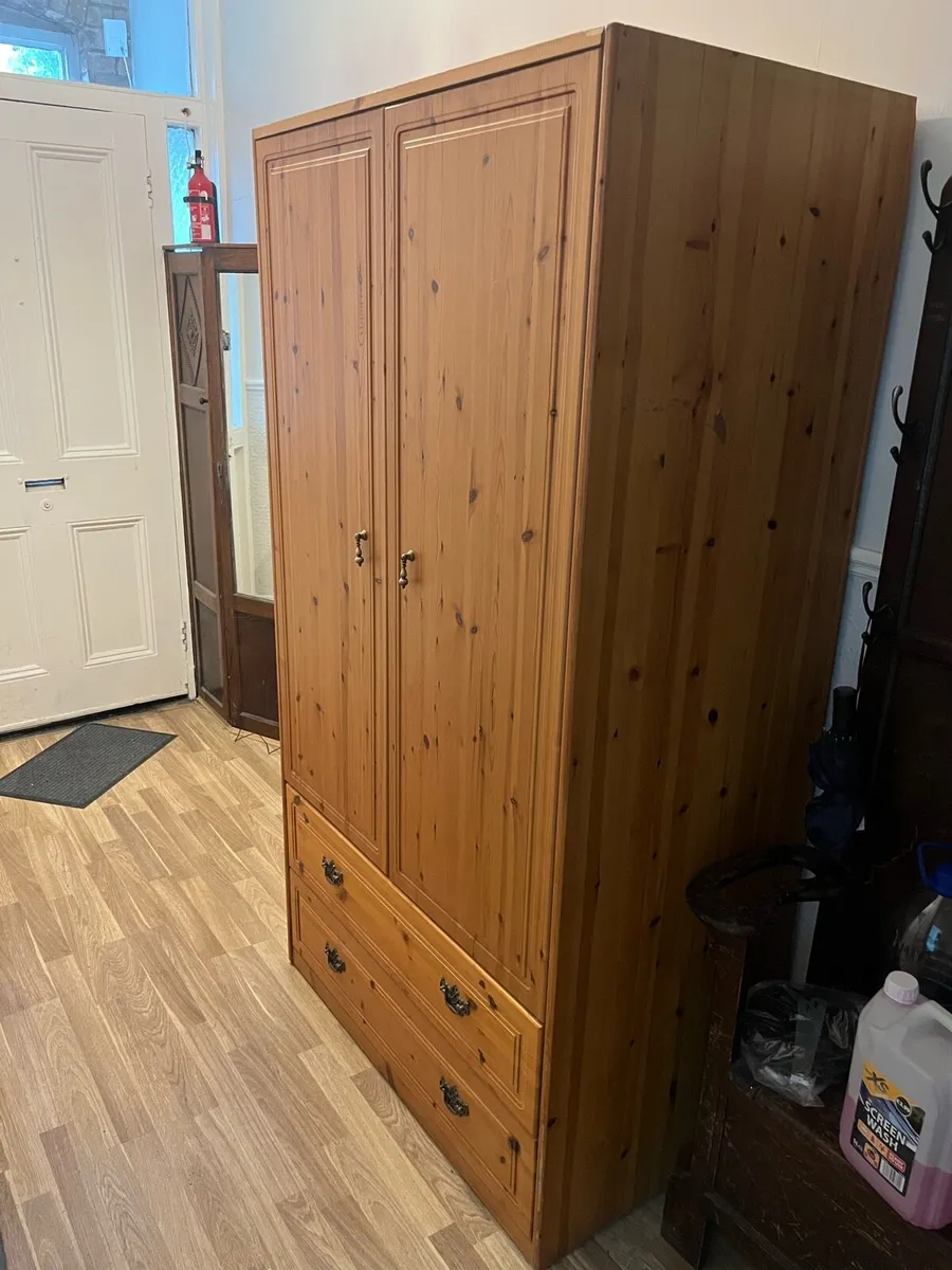 Pine wardrobe - Image 2