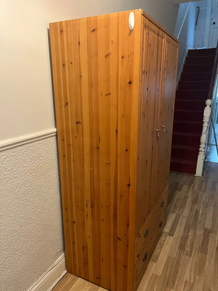 Pine wardrobe - Image 3