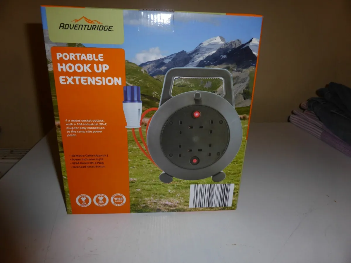 10 meter electric extension cable for campsite - Image 1