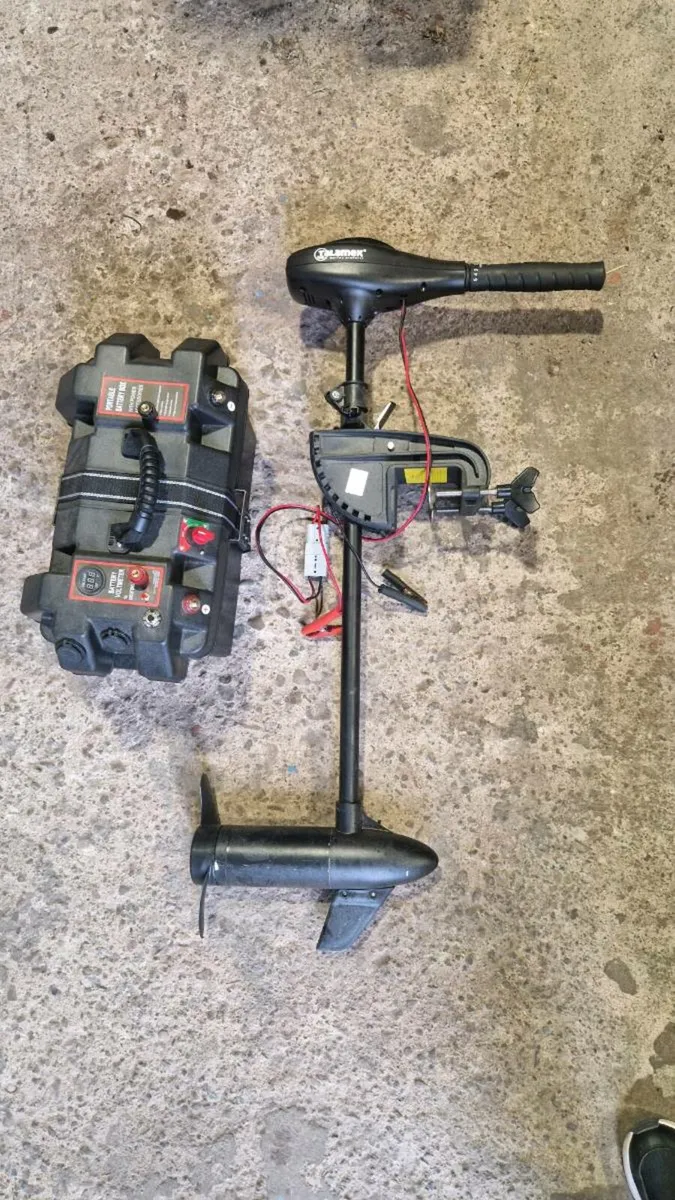 Electric outboard engine & battery pack - Image 3
