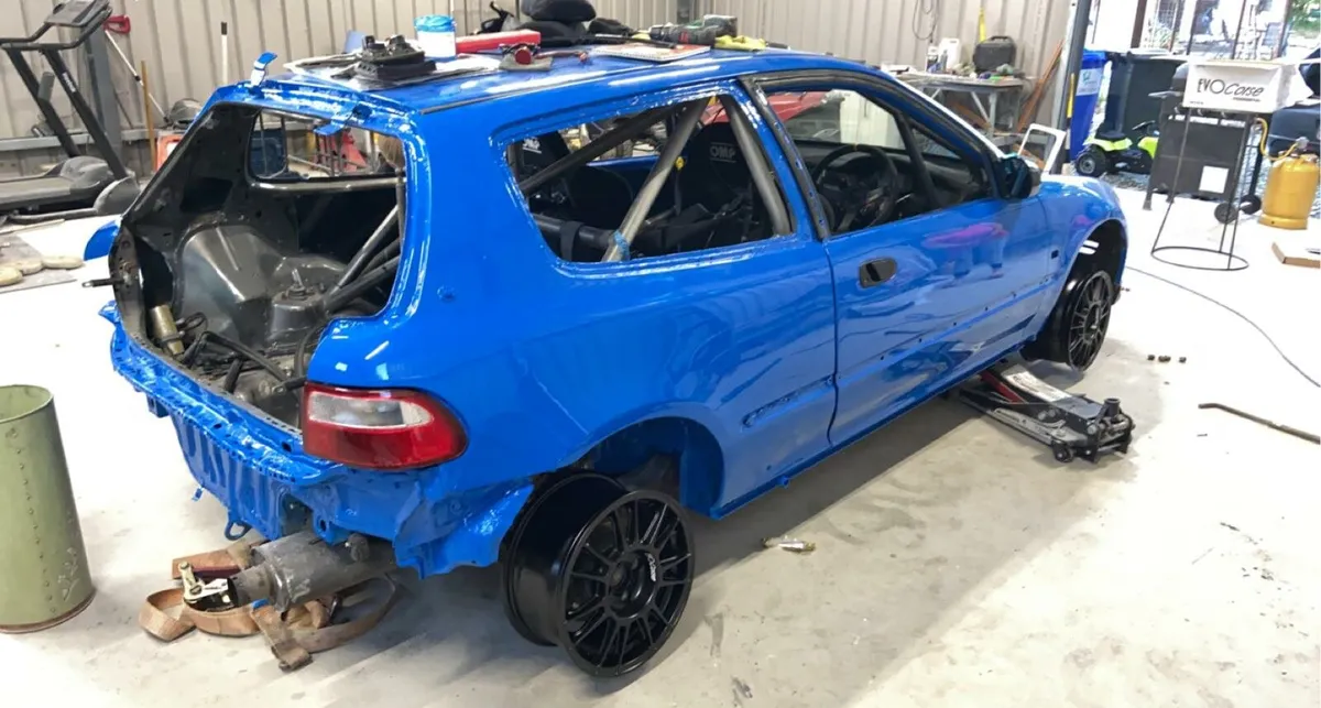 Honda civic rally car - Image 2