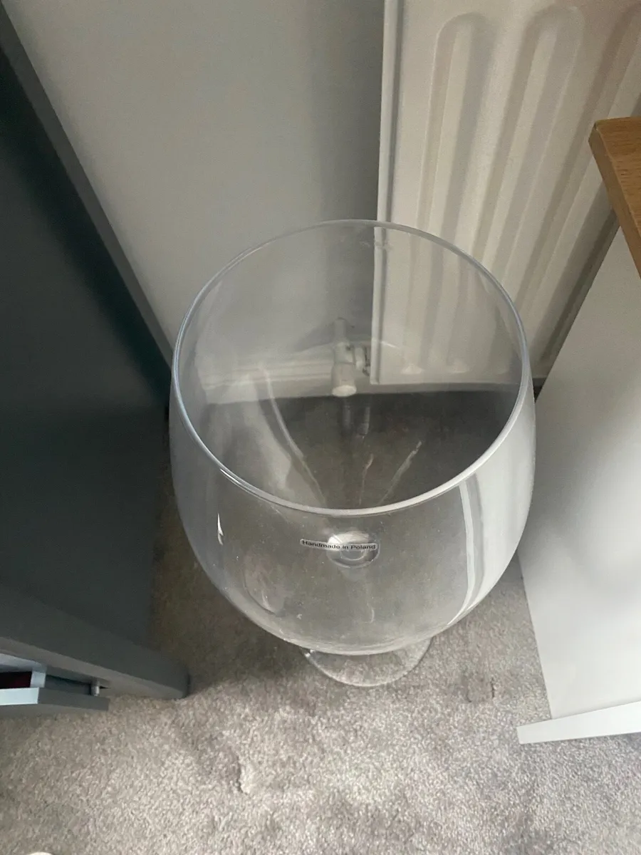 Large wine glass (decor / ornament) - Image 2