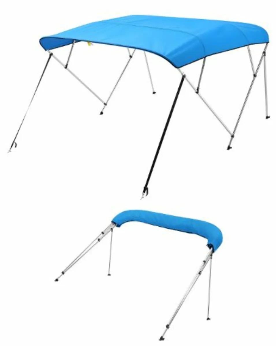 4 Bow Boat Bimini Tops 96"Lx(67"-72")W x 54"H - Image 1