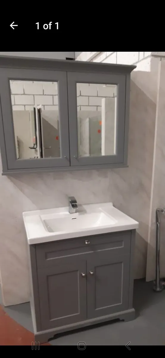 Sink unit wall unit