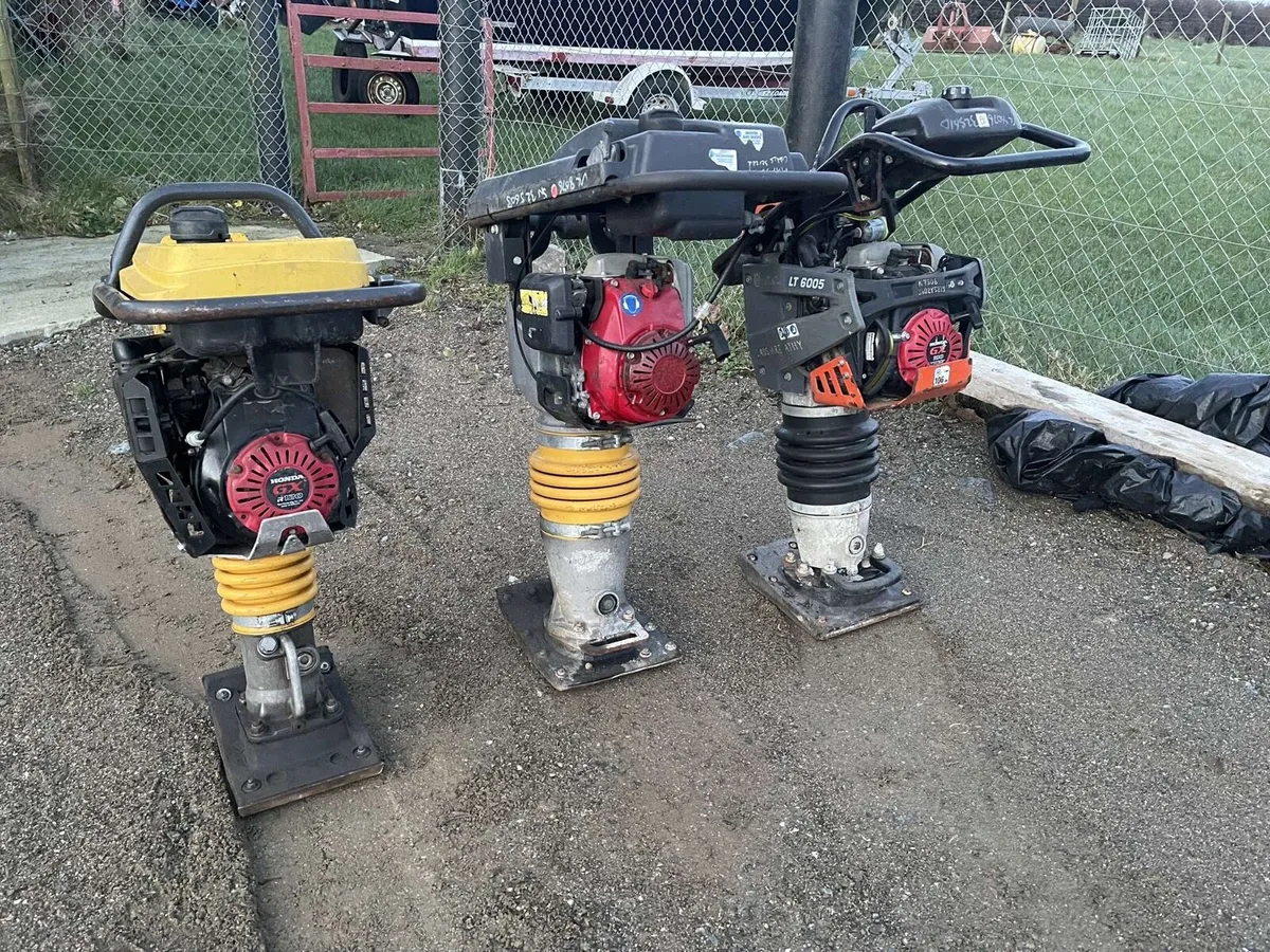 Trench rammers selection - Image 1