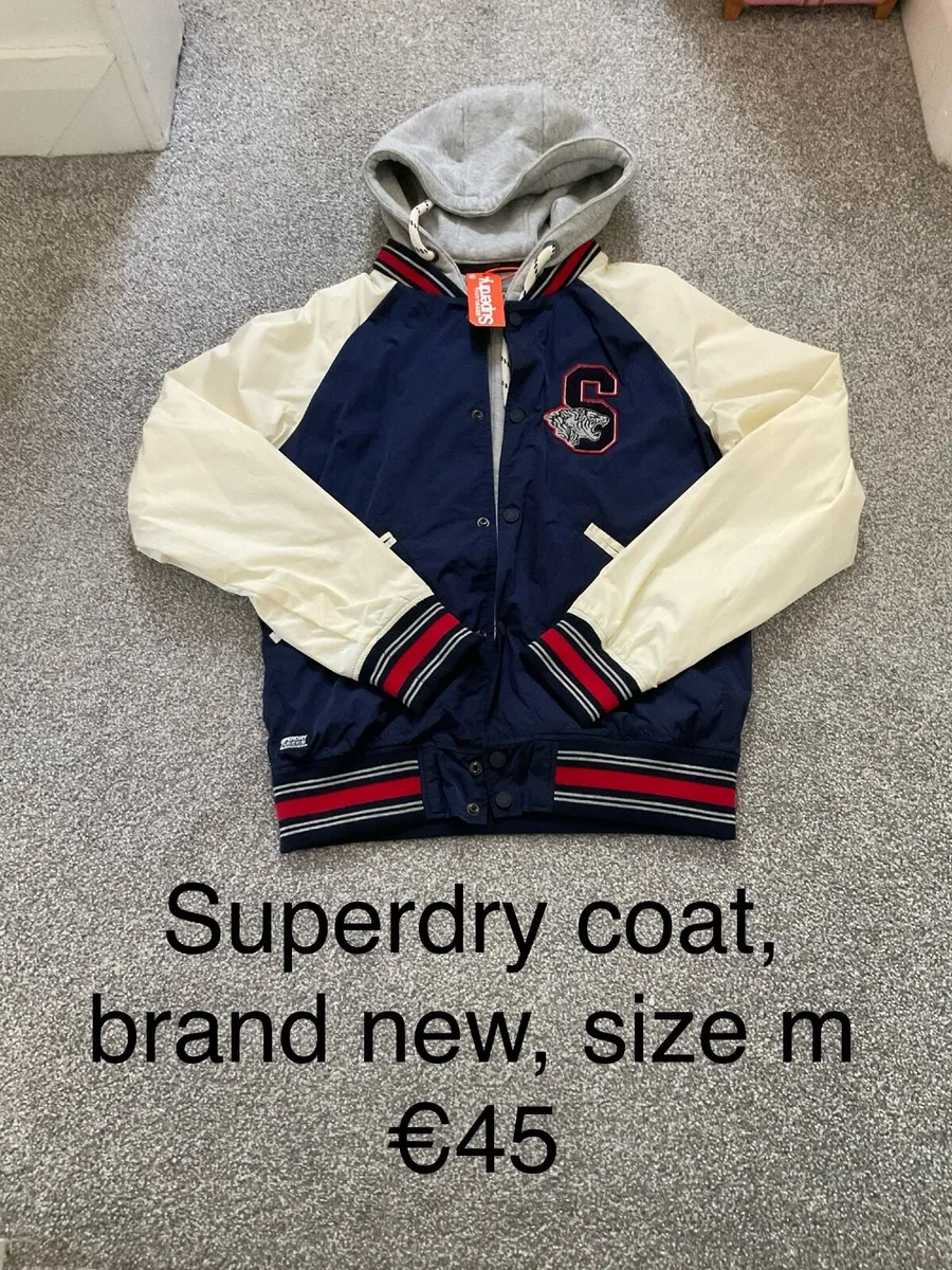 Superdry coat, size med, brand name - Image 1