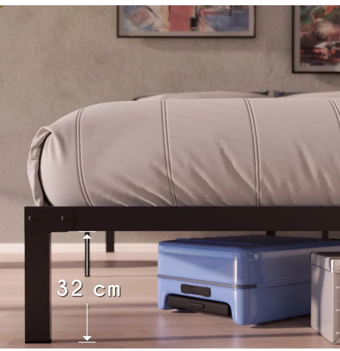 Super King Bed Frames Metal 180x200 - Image 3