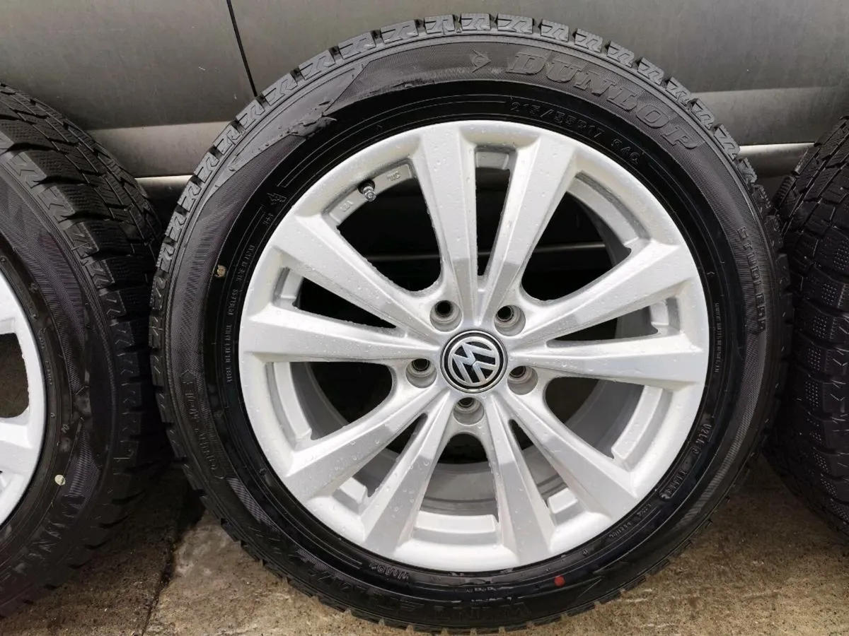 17" VW alloy wheels. Pristine condition. - Image 3