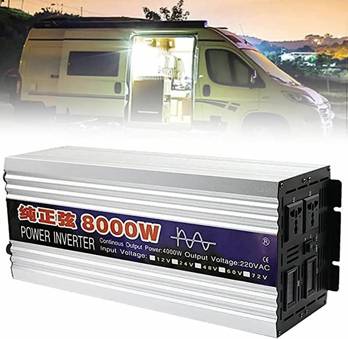 "8000W Solar Inverter for Off-Grid Systems" - Image 1